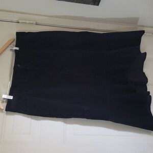Asymmetrical High Low Ruffle Corduroy Skirt with Pockets